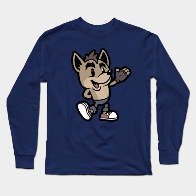 Vintage Bandicoot Long Sleeve T-Shirt by harebrained